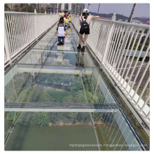 Building glass laminated glass panels floor prices of structural tempered laminated glass  floor walkway